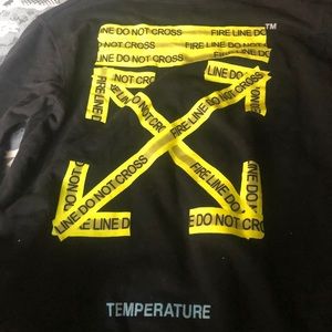 off white crew neck